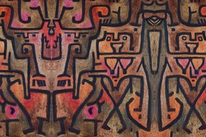 森の魔女 作： Paul Klee